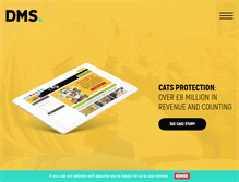 Tablet Screenshot of dmsagency.co.uk